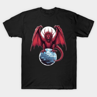 Mighty Red Dragon T-Shirt